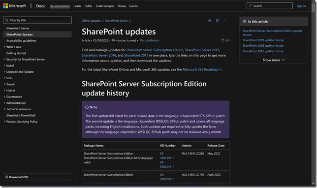 SharePoint_Updates_Post